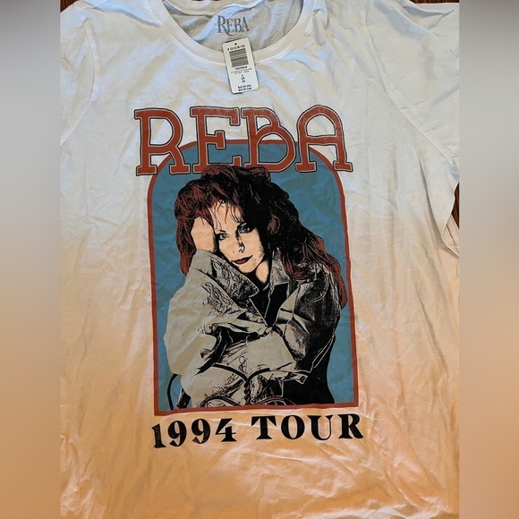 TORRID Reba McEntire Dip Dye T Shirt BNWT Plus Size - Picture 5 of 7